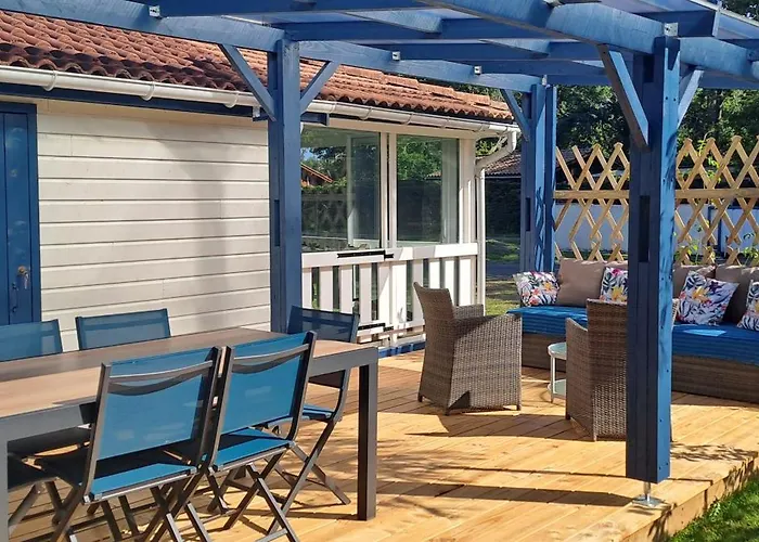 בית נופש Joli Exotique A Biscarrosse-lac *